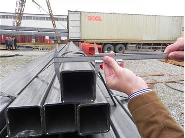 ASTM A500 Gr.C struktur hul sektion